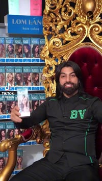 صبغ شعر • بسام الكوافير • سوق الذهب المدحتيه