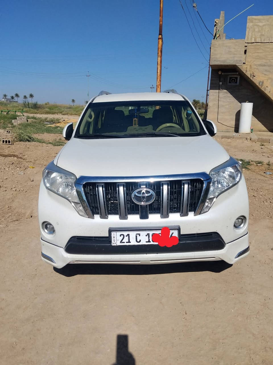 برادو ٢٠١٧ بدون فتحه فئهEXR محرك ٦ سلندر سياره جدا حلوه و تصليحها فول والشراي يدلل هاتف ***********
