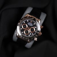 Zain_Pazaar ساعة رجالية ماركة ROLEX  المواصفات  .اسود مطعم بالذهبي .سي...