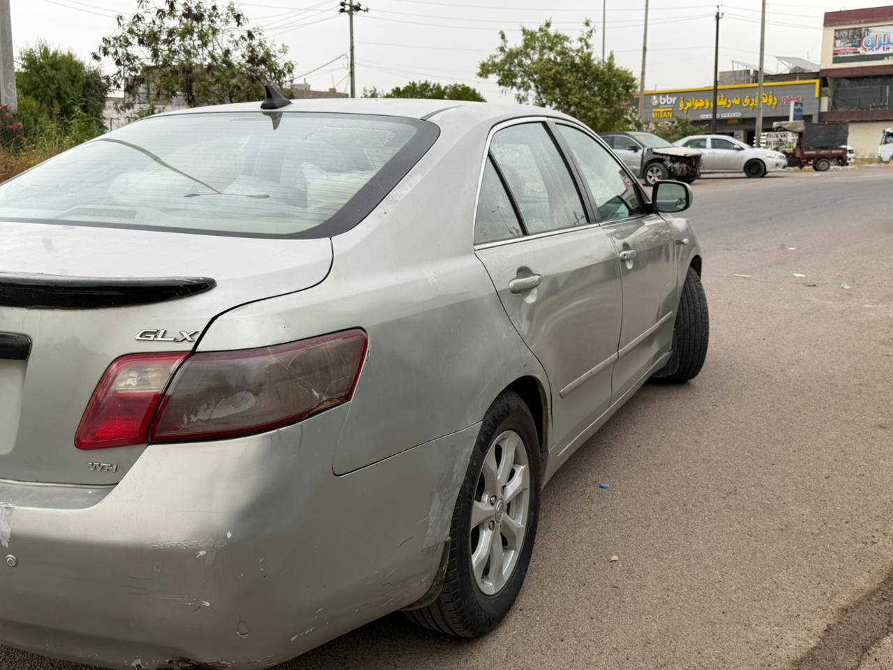 كامري وارد خليجي
موديل 2008
شرط تحويل ثاني يوم 
مرايات كهربائي
 ويل كروم
3 قطعا صبوغ 
بدون دواخل
كابون بنزين اب اسمي
لون فضي

تايرات فول نظيف
مكينة وگير بالشرط 
الصدر مكفول
شاشة + كاميرا خلف
المكان  :  كركوك
رقم : ***********
*********** كركوك, العراق
