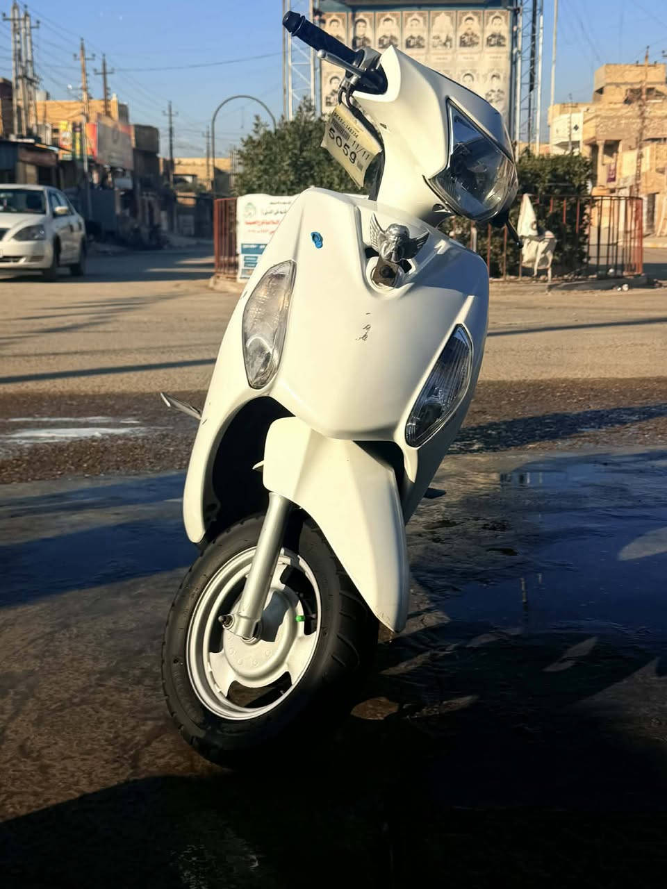 سلام عليكم شباب 
ماكس منغولي حديث 
نادره بل سوك هاذ لون أبيض 
مديل2015

دراجه صارلهه 20يوم نازله من رمبه 
كلشي ما بيهه دراجه خير من الله 
لا عطل لا كلبه 
نكره سلف 
تعال جيب وياك اي واحد وفحص واشتري 
لحد يرسلني خاص ما متواجد 
فقط شراي يدك فدوه 
فقط تصال هاتف 
***********
