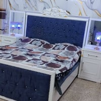 غرفة نوم خشب • صبغ تركي • نضافة ٩٩٪