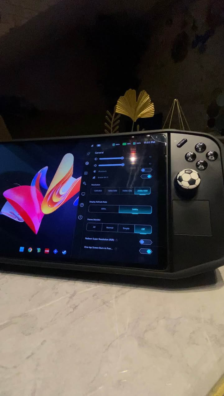 جهاز Lenovo ligon Go نضيفف اخو الجديد يجي وياه لاصق شاشه مع درع كامل للجهاز النوعيه الغاليه + شاحنته الاصليه 65W + كارتونته موجوده + يجي مع بكج العاب ستيم وابرز العاب البكج لعبة كرمسون دزرت ذاكرة الجهاز 512 كيكابايت مكاني بغداد الجهازز ملحقاته ((((كامله ))))مبيه اي نقص وانطي بيه ضمان الف سنه بغداد, العراق


**إذا كنت صاحب هذا الإعلان وتريد حذفه لأي سبب، رجاءا أرسل رسالة إلى الدعم الفني**