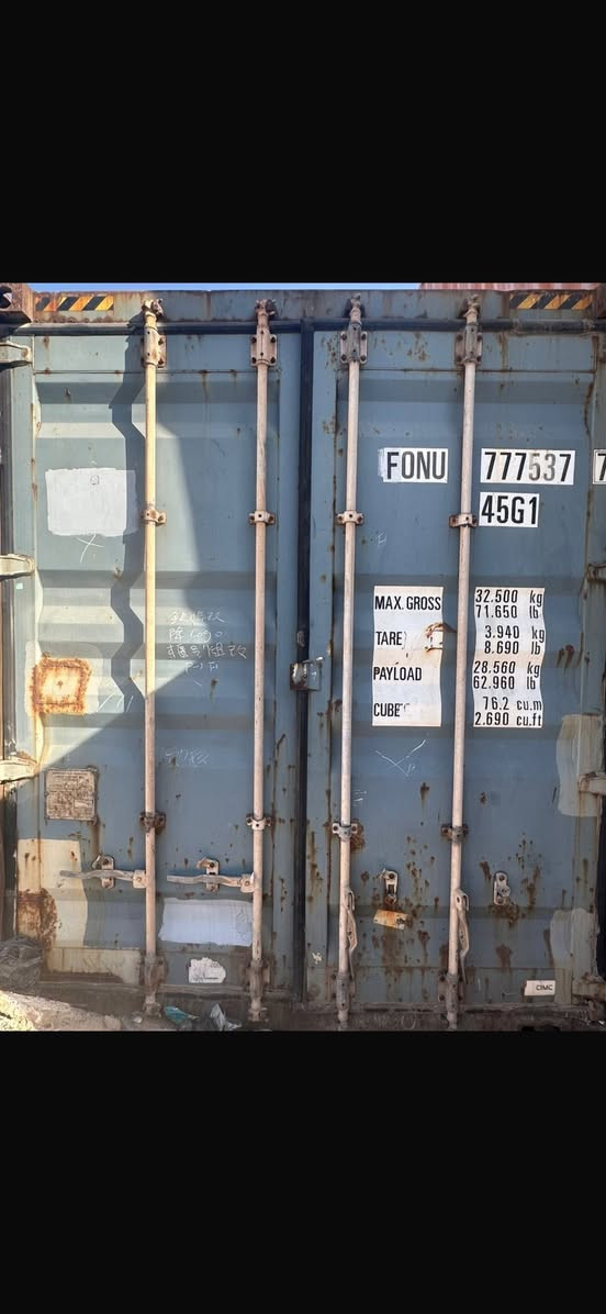 على بركة الله للبيع حاويات عدد (3) طول 12 متر وارتفاع 290 سم (العالية) المكان النجف الأشرف ***********
