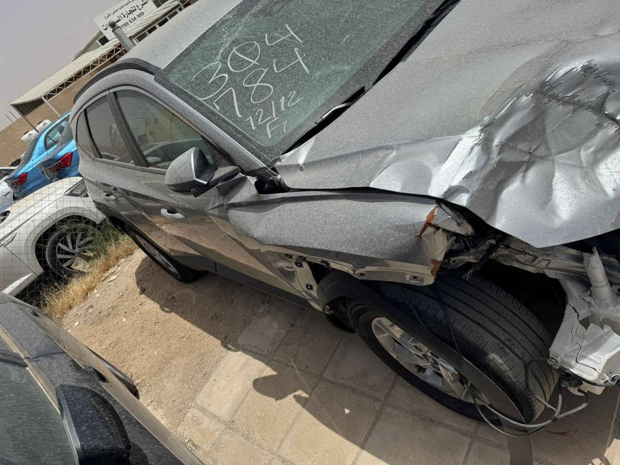 السلام عليكم ورحمة الله وبركاته
سيارة هونداي توسان موديل 2024 وارد امريكي
حادثة بنيد وجاملخ الأيمن ودعامية أمامية
دخول سنة 2025 وارد عمان
مواصفات كاملة عدا الفتحة في السقف
ماشية قليل جدا
 السعر 185 $
مكان السيارة بابل/ الحلة
***********
