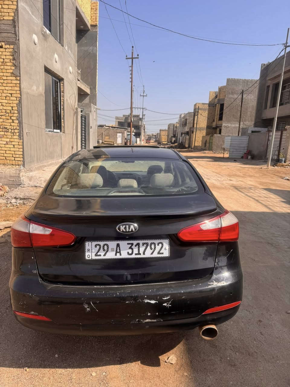 سلام عليكم كيه سيراتو 2013 خليجيه فول مواصفات بيه ضربه بل جنطه وصبغ ثلث  قطع اثر جرراد ابيع احزام ولباقي مكفول حداديه تخم تاير تبريد كله جديد محرك مكفول رقم اوربي واسط السنويه لل 2028  مكان السياره واسط سعر 
 *********** 95
