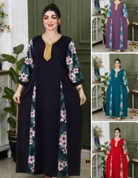 دشداشه نسائي • كشمير • مقاسات L-XL-XXL