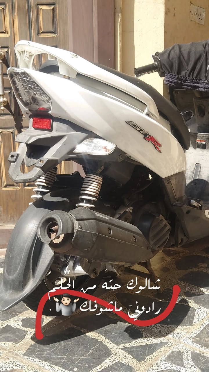 سلام عليكمم👋
جيتي ار للبيع دراجه وكاله ناشفه ونضافه 90% مكينه بلادد دراجه تتعب تكول نضيفه نعومه المكينه تسولف دهن كله جديد بانزين محسن كله كلجات امامي رياضي دراجه كلشي ما ناقصه تخبل ناقصه بس بتك😝🤦🏻 كهربائيات كلها شغاله زينون عالي تجي تفحص و كدام عيونك 
السعر خاص راسلني و بل خدمه
مكاني حبيبيه بلديات 
رقم ***********
