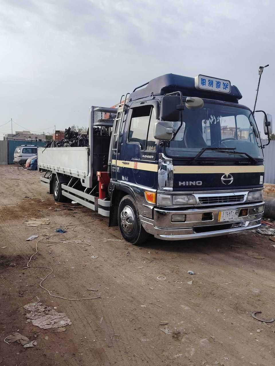 السلام عليكم هينو أنكر مكينه 80 عادي كرين يونك سلايتين عدل رقم قاسيه(مديل 1994) مكان سياره بابل رقم الهاتف ***********
