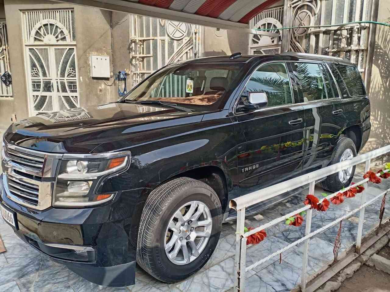 سلام عليكم تاهو موديل2017 خليجي مكفوله كفاله عامة تخم تاير فول مواصفات  مضروبه نانو  السعر 365 مكان البصره شط العرب ***********
