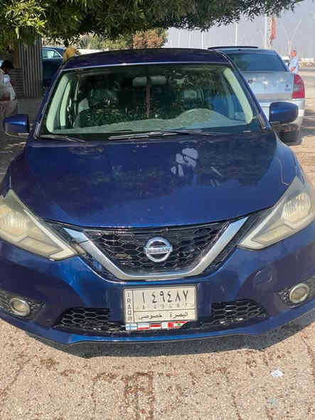 نيسان سنترا 2018 sv
وارد امريكي مكينة 1,800 مكفوله كير مكينه تبريد 
بيها ضربة خفيفه ب امريكا وباقي مكفول صور الحادث موجوده
لون نيلي 
تحكم ستيرن 
ثلاث وضعيات قياده 
كامره شاشة 
حساس 
تخم تاير 
مواصفاتها معروفه 
سنوية منتهية شرط تحويل 
مكانها بصرة الزبير 
سعرها 98 بيها مجال بسيط حك الجيه
تواصل ***********
