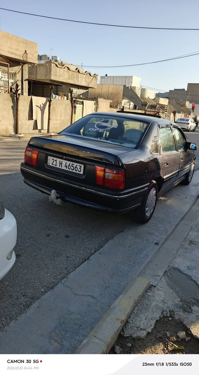 سلام عليكم اوبل فكتره موديل 95 لسياره تبريد🥶🥶مكينه سني 18 قبق اسود لمرقوب بس بيها شويه تنقيص  رقم سليمانيه لحد 2030 صبق عام بدون حادث او ضربا لسعر 42 رقم تلفون*********** مكان لسياره سليمانيه بازيان
