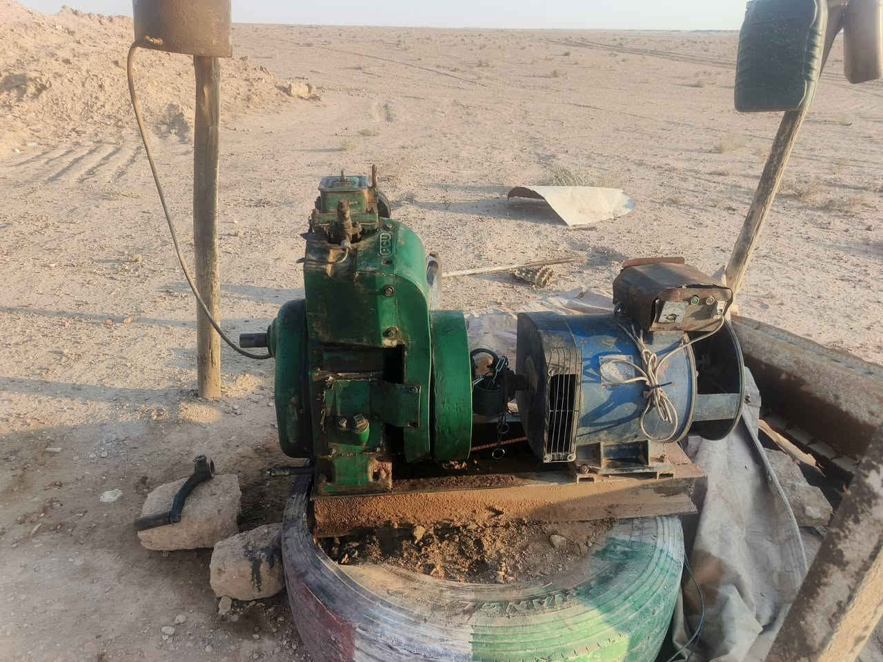 سلام عليكم اخوان مولد هندر للبيع سعر 400 الف وبي مجال  المكان ناحيه الوفه
لاستفسار لاتصال علئ هذا الرقم وبي وتساب 

 ***********
