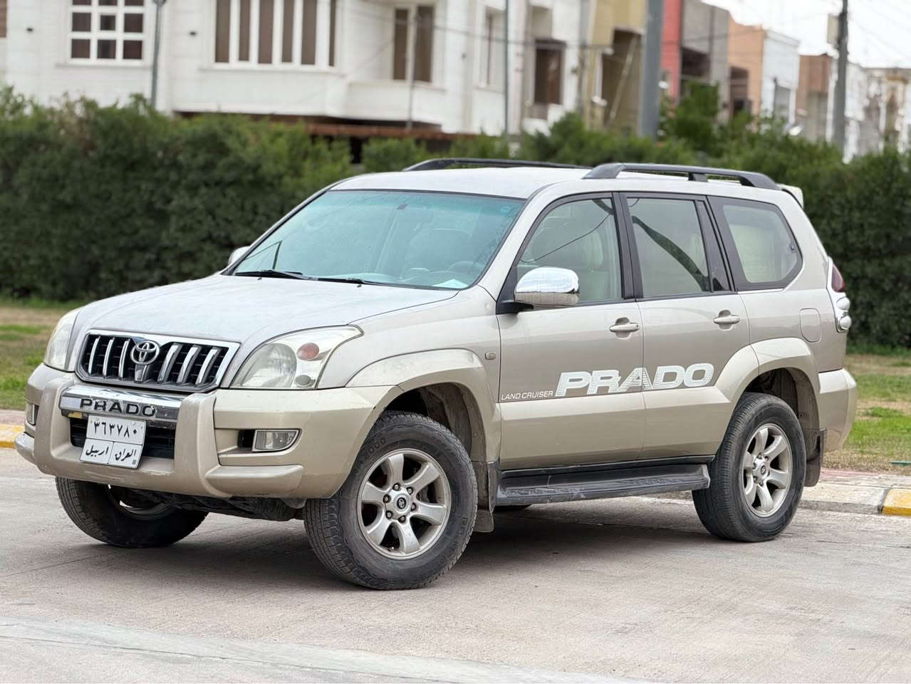 تويتا  برادو   موديل 2005 
محرك V6 سلندر مرغوب 
سيارة  مكفولة  كفالة  عامة  كلشي مابي سبوغ  بارد كلشي مابي 
كير محرك اكسل كل ابشرط
ماشي 300 الف   حقيقي 
سيارة  فول  فول  ماسفات 
كوشن هيتر كوشن جلد 
سعر 147 مةجال 
عنوان  اربيل  
***********
***********
سةنةوي جدبد بسمي كركوك, العراق
