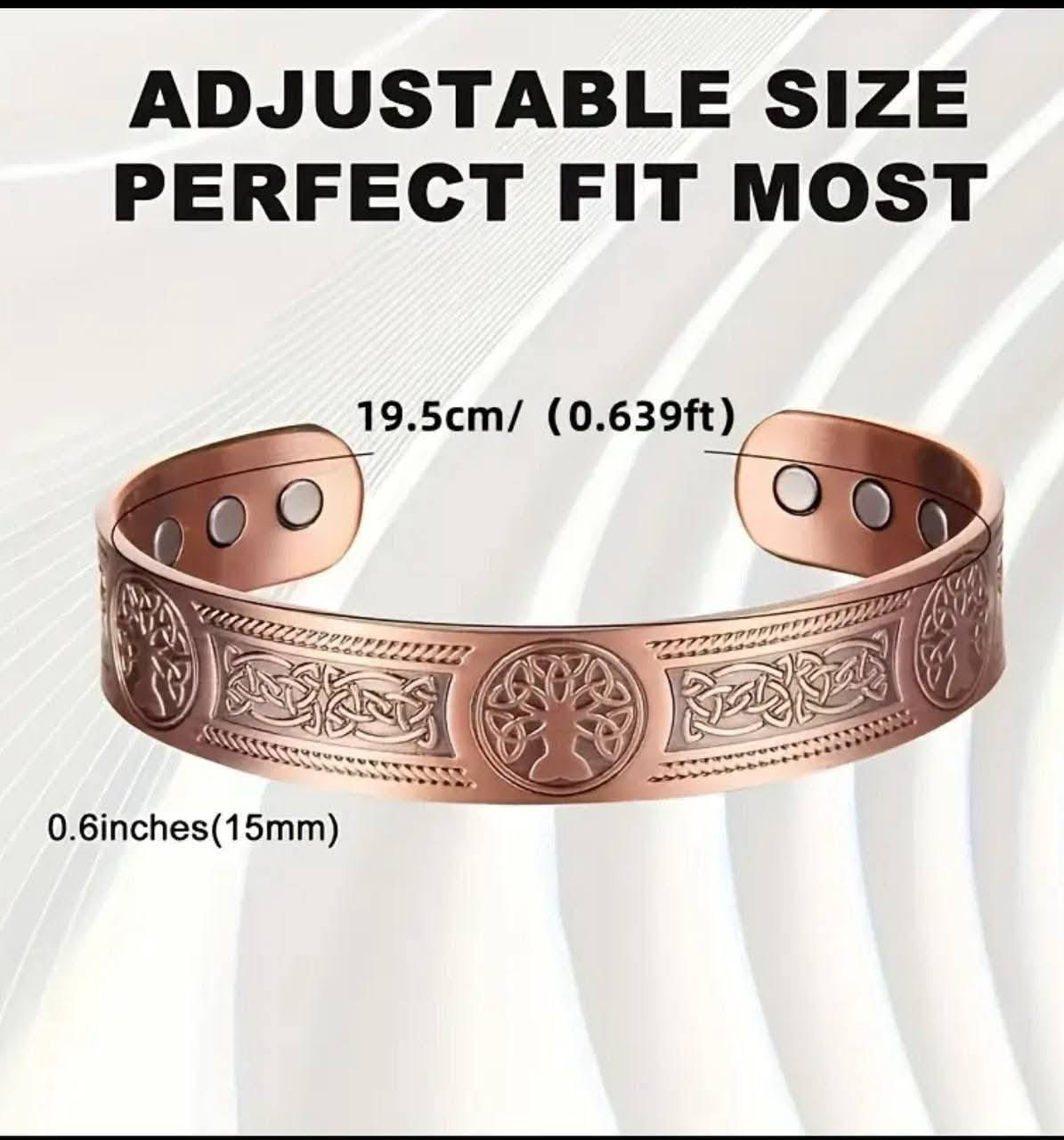 اسوار نحاس 
؜سوار أنيق للرجال والنساء، مطور بنقشة شجرة الحياة، مع 6 مغناطيس، مهمته سحب الطاقة السلبية والتوتر والشحنات الكهربائية الزائدة في الجسم 

يحافظ على توازن الجسم وتحسين المزاج


**إذا كنت صاحب هذا الإعلان وتريد حذفه لأي سبب، رجاءا أرسل رسالة إلى الدعم الفني**