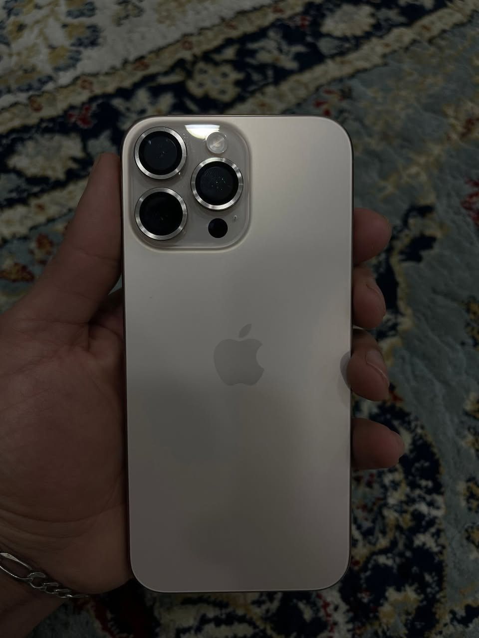 سلام عليكم
ايفون 16برو ماكس ماستر للبيع 

بطاريه 100

مشحون 37مره 

ذاكره 256

السعر 142

رقم /***********
