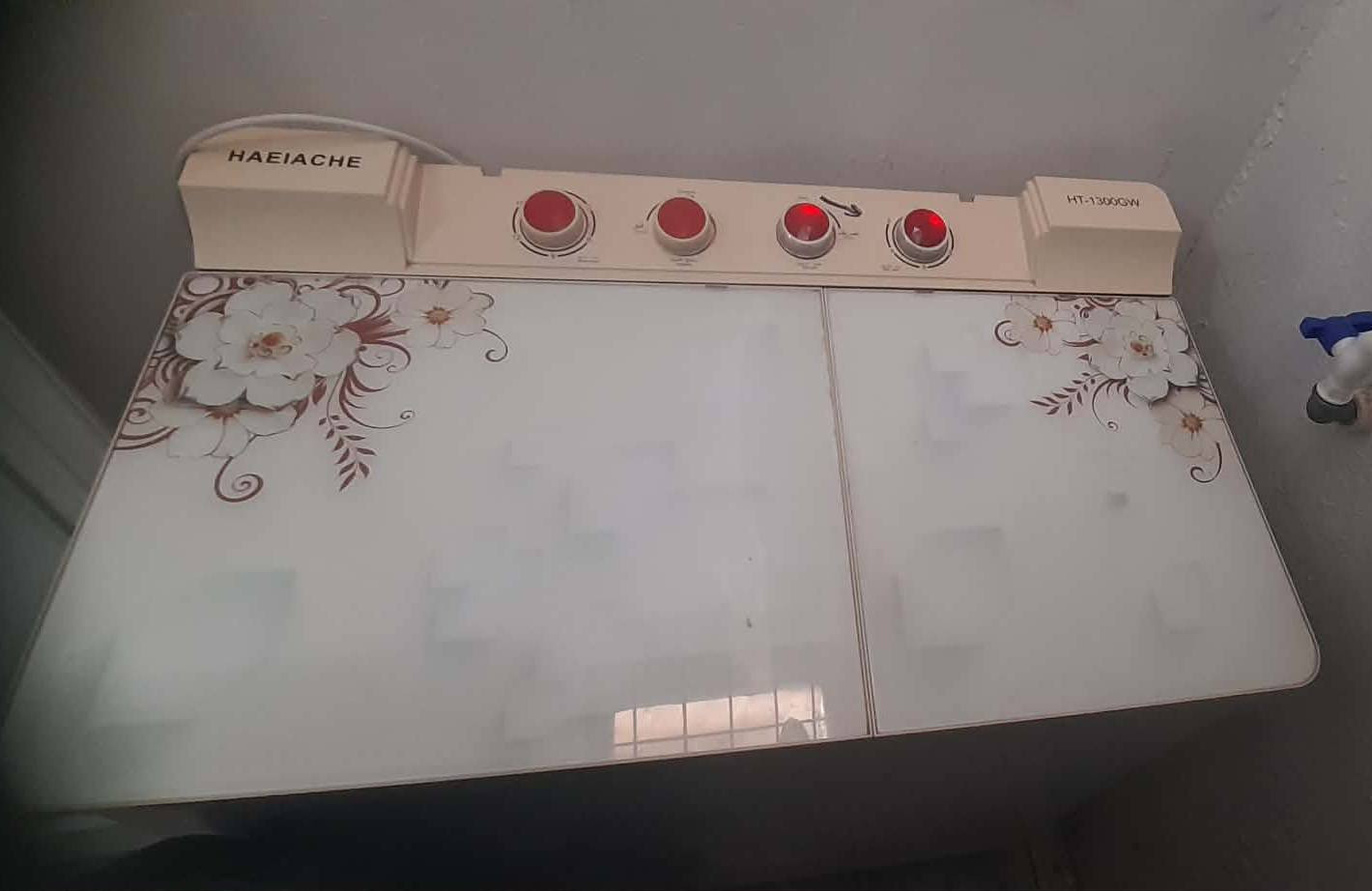 ئەم غەسالە بۆ فرۆشتن هیتاشی ئەسڵی بێعەیب لۆک لۆکە 13کیلۆیە کەلار *********** داوای100هەزاری لێدەکەم

تێبینی:.لەبەر گەورەیی دەیفرۆشم جێگەی نابێتۆ لەماڵمان ئاڵو گۆڕیش دەکەم لەگەڵ یەکێک لەوەی خۆم بچوکتر
