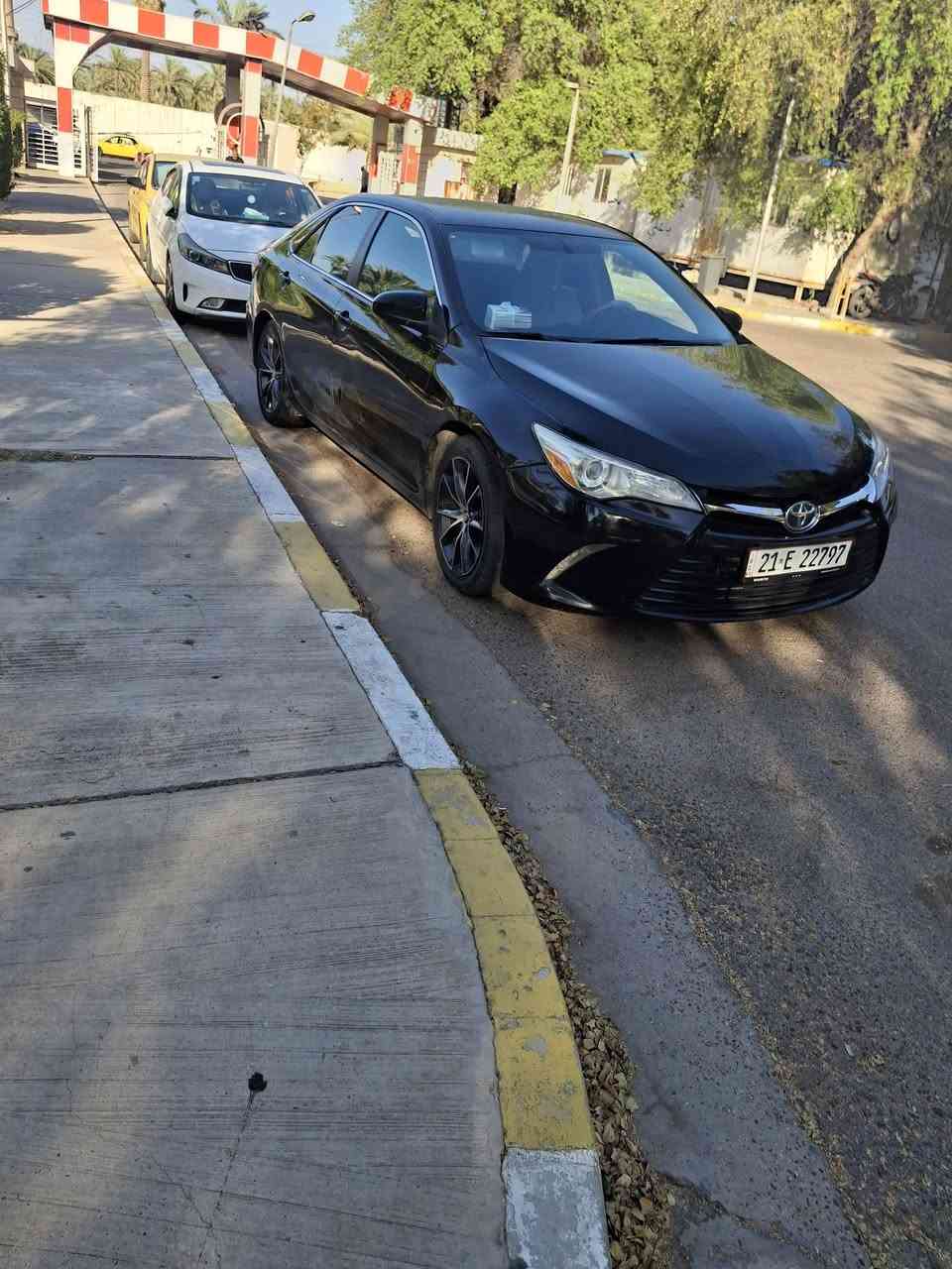 كامري موديل ١٦ امركي 
رقم سليمناية بسمي 
بيه قطع  صبغ 
كير محرك  تبريد خير من الله 
تخم تاير 
سيارة جاهزه من كل النواحي 
السعر ١١٥
عنواني بغداد الراشدية 
***********
