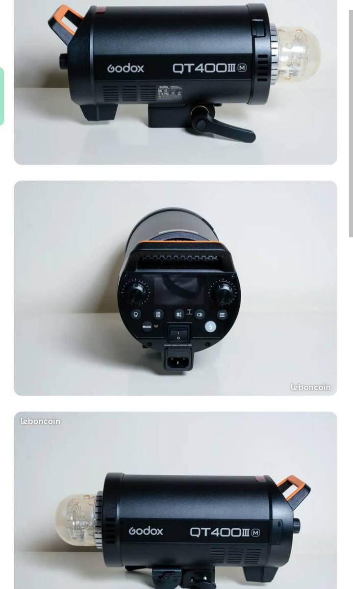 اخوان ما اعرف سعره قيم باليرضي الله
فلاش GODOX QT400III
 القدرة: 400 واط/ثانية، • مصباح نمذجة LED بقدرة 40 واط، • رقم الدليل عند نسبة 1:1 مع القدرة الكاملة: 65 مع عاكس، • درجة حرارة اللون: 5600 كلفن، • زمن إعادة الشحن: 0.01-0.9 ثانية، • نطاق القدرة: من 1/256 إلى 1:1، • أوضاع الوميض: يدوي/متعدد/مزامنة عالية السرعة، • وضع الوميض عالي السرعة: 1/670 ثانية - 1/29600 ثانية، • ثبات اللون: 1/670 ثانية - 1/7600 ثانية، • وضع ثبات اللون: 5600 ± 200 كلفن، • وضع الوميض عالي السرعة: 5400 ~ 9500 كلفن، • وضع الوميض المتزامن عالي السرعة: 4600 ~ 5000 كلفن، • وميض متعدد: نعم (أقصى مدة للوميض: 99؛ أقصى معدل للوميض: 30)، • وضع المزامنة: مزامنة عالية السرعة (حتى 1/8000 ثانية)، مزامنة الستارة الأولى، مزامنة الستارة الثانية S1/S2، معدل الوميض: 20 إطارًا في الثانية، تأخير الوميض: من 0.01 إلى 30 ثانية، وظيفة القناع: '، مروحة التبريد: '، نطاق ضبط سطوع مصباح النمذجة: من 1% إلى 100%، عرض مدة الوميض: '، الشاشة: لوحة LCD، التشغيل: نظام X، نقل لاسلكي مدمج بتردد 2.4 جيجا هرتز، قناة العبد: 32:1~32، 16 مجموعة: من 0 إلى 9، A، B، C، D، E، F، نطاق الإرسال (تقريبًا): 50 مترًا، المعرف: من 01 إلى 99، نوع تركيب الملحقات: Bowens S، درجة حرارة التشغيل: من -10 درجة مئوية إلى 50 درجة مئوية، الأبعاد: 392 × 176 × 143 ملم، الوزن: 2.96 كجم


**إذا كنت صاحب هذا الإعلان وتريد حذفه لأي سبب، رجاءا أرسل رسالة إلى الدعم الفني**