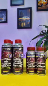 محسن وقود دراجات  فلاش محرك لازالة رواسب الزيت   منظف منظومة وقود للدر...