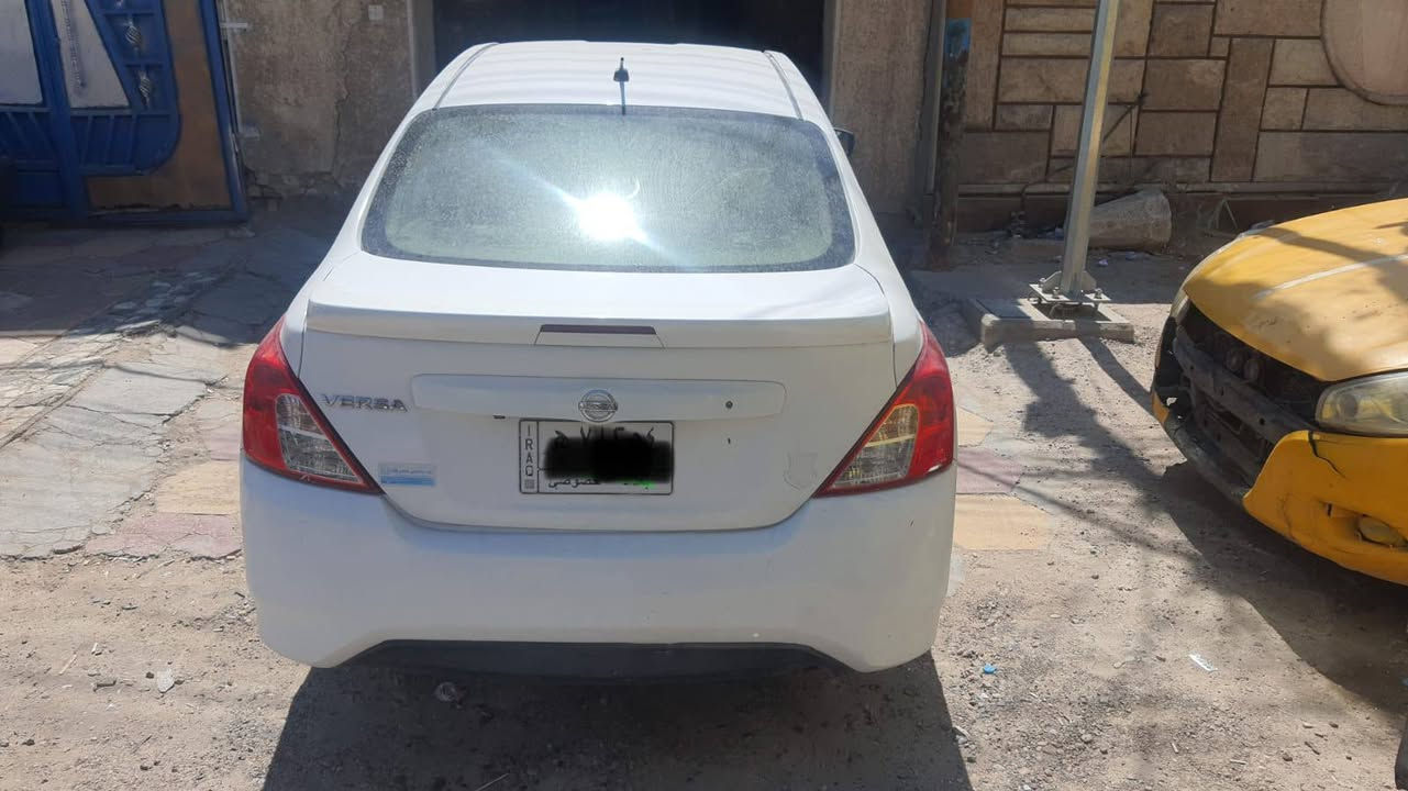 السلام عليكم
نيسان فيرسا 2019 وارد أمريكي رقم بغداد سنويه ساقطعه 15/6/2026 رقمها بغداد

السيارة على البلاد ماشيه 82 ملي بيها حادث امريكا كما موضح بالسونر بالعراق صار جاملغ خلفي عكس السايق بارد 

تبريد ويه السويج تايرات جدد صدر جديد 

للاستفسار اكثر رقم واتس *********** 

سعرها 85 ورقه
