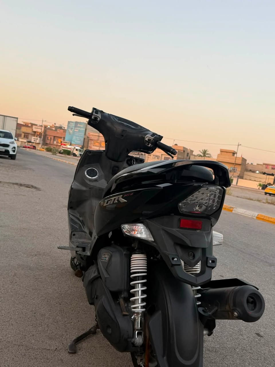 السلام عليكم  دراجه جي تي آر قبل فتره اخذتها رمبة للبيع مكفوله من كلشي كفاله عامة ما مفتوحه السعر 900 مكاني الجوادين الشعلة ***********
