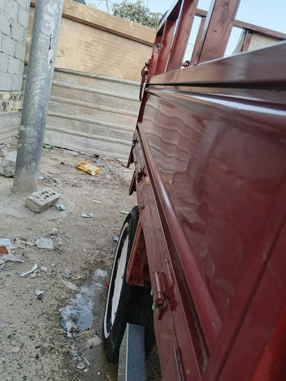 سلام عليكم MTR للبيع مكان نجف
شاصي مكفول ستوني صابغه صبغ حراري مديل2010 اوراق وكيله ربيعي 

غراضه كلهن 24 مكينه مكفوله اكسن جمره مقفل دعاميه ستيل كل نقص مابيهه فقط ((بليته مابيهه))  

كوفه شارع المطار جديد ستفسار اكثر خاص او ***********
