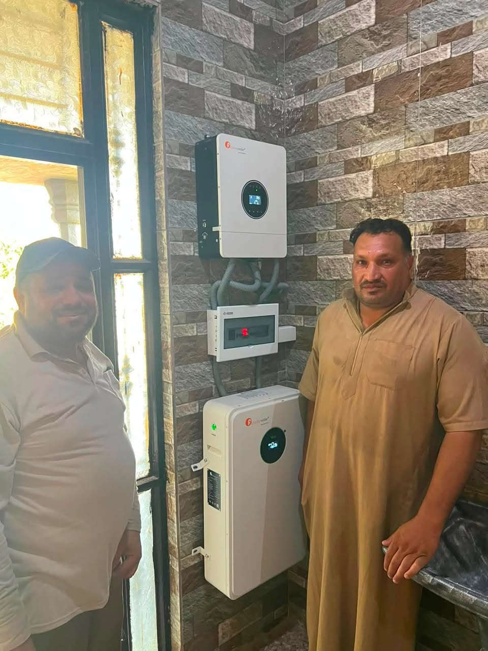 ☀️ من قضاء العلم ☀️

تم ولله الحمد تنصيب وتشغيل منظومة طاقة شمسية من قبل كوادر 
شركة إشراقة الشمس للطاقة 
للأخ الكبير الكهربائي حجي علي أبو عتيق العنوان العلم فلكة عبدالله الجبارة خلف صيرفة عرش الملوك 
#البيع بالنقد والأقساط 
✔️ تصميم الأنظمة وتركيبها وتشغيلها
✔️ حساب الأحمال والاستشارات الفنية
✔️ منظومات للمنازل والمزارع والمصانع
✔️ كشف مجاني للموقع
✔️ ضمان على جميع المنتجات
✔️ صيانة دورية
للاستفسار
***********
