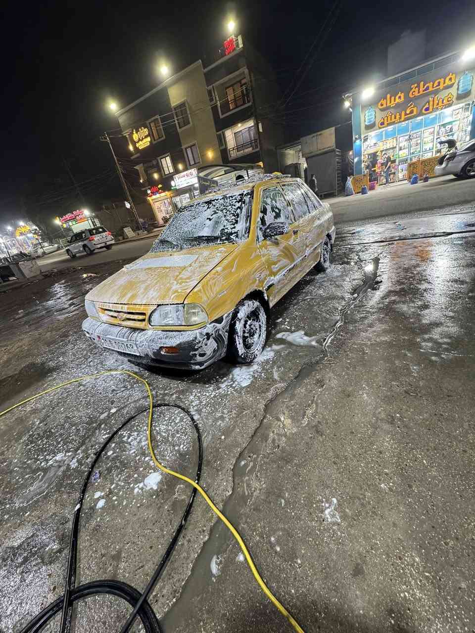 سلام عليكم سايبه موديل 2011 سياره خير من الله رقم انكليزي تبريد شغال تدفئه شغاله باسمي تحويل ثاني يوم عليها غراميه ١٠٠ الف ينزل من السعر هزه جديده هيه مطلوبه ٤ اشهر بس للاستفسار اكثر ***********مكانها بغداد زعفرانيه
