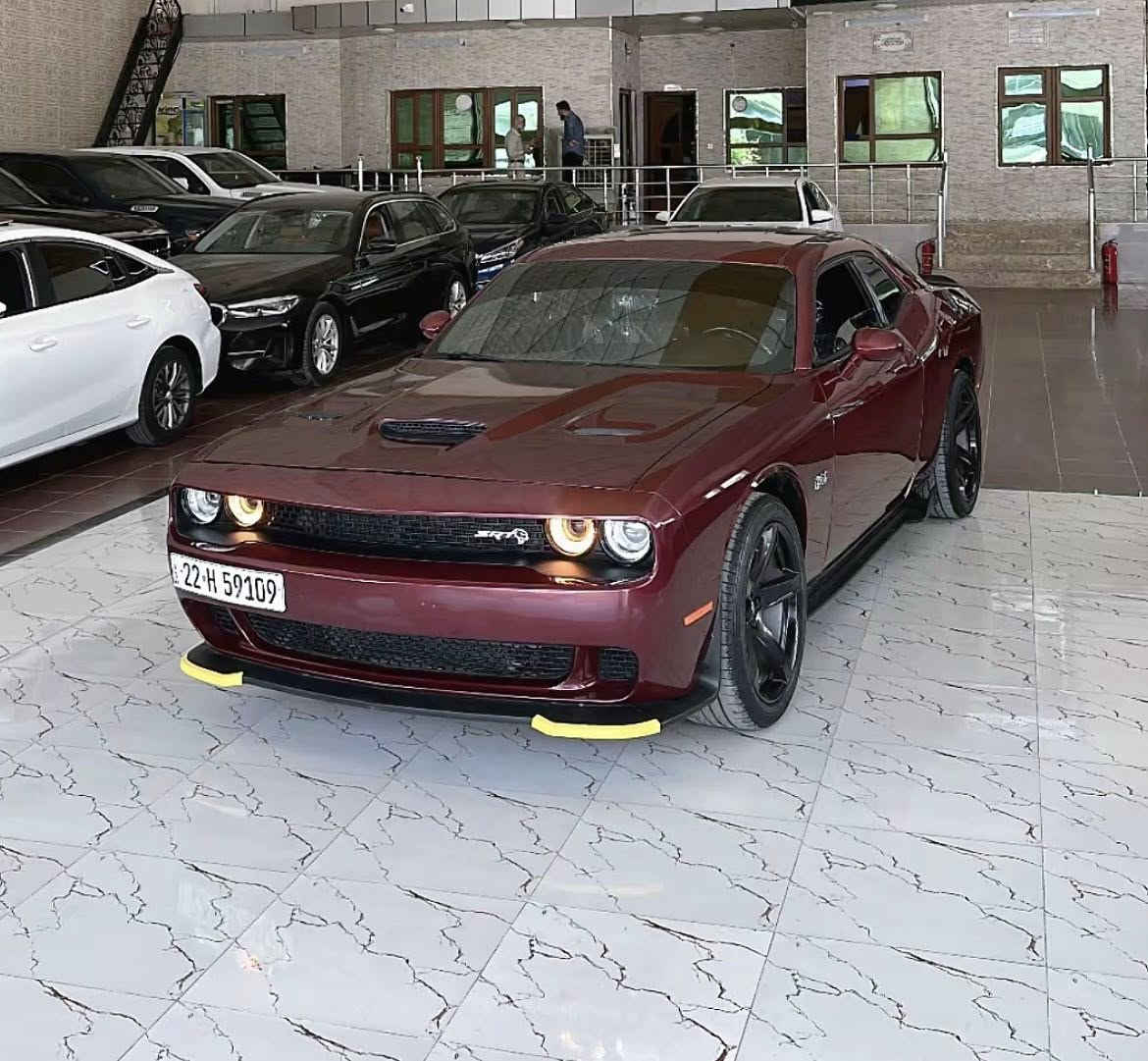 سعر 129$ و 7$ غرامه صافي 122$ مجال
دوج جالنجر 2018 موصفات SXT
بدون دعم شرط عام بخ جمالي
بدون دواخل و شاصي و ارباك 
رقم و سنوي جديد شرط تحويل 
كير و مكينه شه رت 118 ماشيه
سياره حيل نضيف و جديد
و سعر 129$ مجال و 7$ ورق غرامه
صافي 122$ مجال
واتساب ***********
