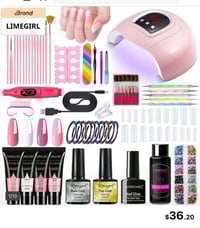 جهاز تنشيف • اكرليك • صبغ الأظافر