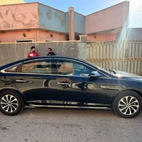 سوناتا 2019  ظررها بس بنيد صبغ أثر جراد بدون حادث بدون دواخل  سياره سب...