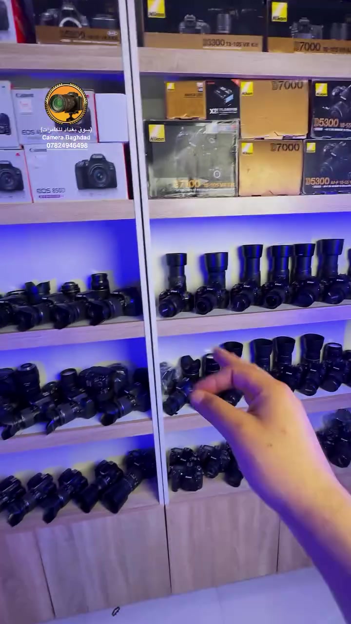 عروض وخصومات جدا قويه على جميع انواع الكامرات النيكون والكانون اسعار جدا مناسبه ونضافه 100‎%‎ 

شرط الفحص تفحص تقتنع يلا تنطي حساب للمندوب 

🎁جنطه مقسمه هديه 
🎁رام هديه 
🎁حزام  هديه 
🔌وشاحنتها 
🔋وبطاريتها 
مع  العدسه مالتها 

ضيف لحساب وتابع لستوري انز بي كل الاسعار لاتفوتك الفرصه 😍💰


**إذا كنت صاحب هذا الإعلان وتريد حذفه لأي سبب، رجاءا أرسل رسالة إلى الدعم الفني**