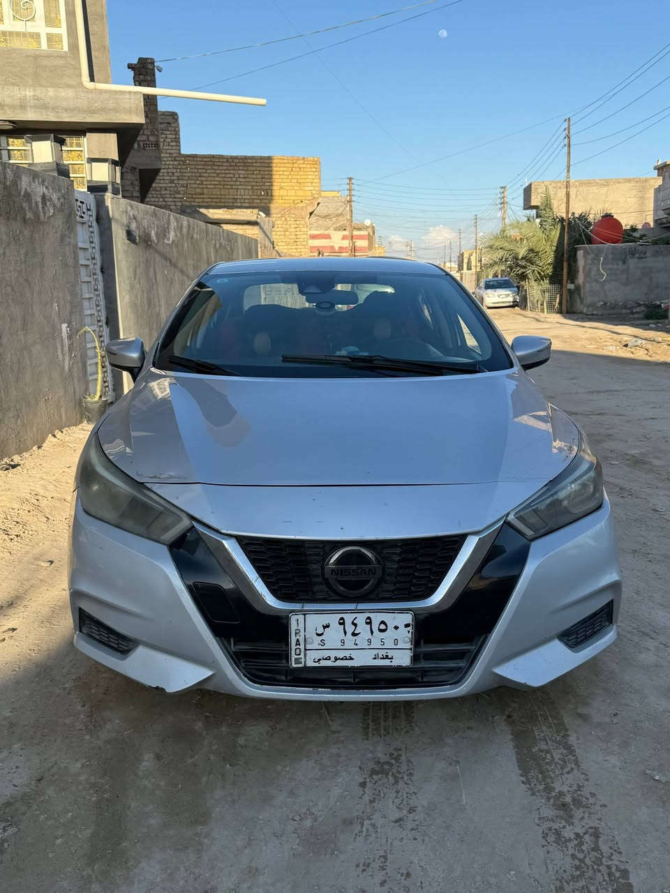 🚗 للبيع – نيسان فيرسا 2021 🚗
سيارة نيسان فيرسا موديل 2021
📍 رقم بغداد
🎨 اللون: سلفر
📏 الممشى: 112 ألف ميل
🔧 الحالة: ✔️ محرك وكير بحالة جيدة ومكفولة
✔️ السيارة تمشي طبيعي وما بيها مشاكل تشغيل

بيها نقص بحجر البيئة
الحساسات الخلفية تحتاج تصليح
الصدر الأمامي تعبان
الجاملغ  الأمامي بي ضرر (يرجع على البارد)
💰 السعر: (105$ ) قابل للتفاوض للجادين
📞 التواصل: (***********)
