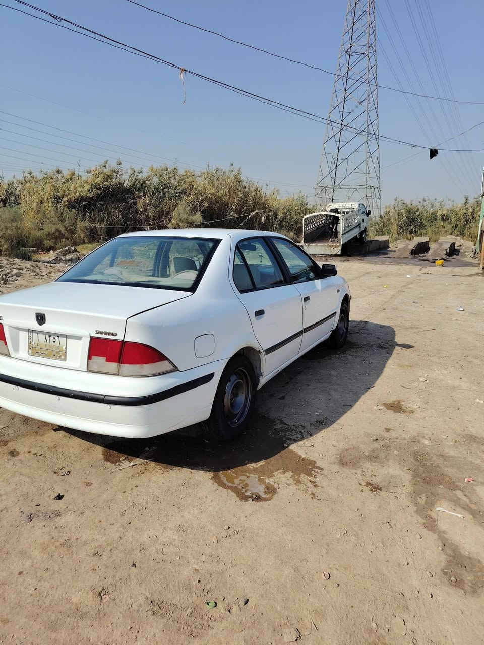 السلام عليكم سمند للبيع موديل ٢٠١١ سياره جاهزه كير ومكينه بل جيس حداديه  تبريد تخم تاير جديد  السعر ٤٠  مكان شطره ***********
