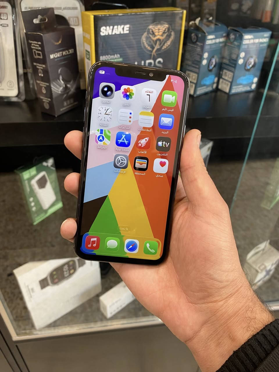 ايفون 11برو
ذاكره 256
بطاريه خدمه 71
مستبدل شاشا نوعيه جيده
الفيس ايدي متوقف
فطر بالضهر مثل ما موضح بالصوره

يجي ويه الجهاز كفر + لاصق حمايه
+كيبل شاحن+ سماعه

السعر ١٦٥ الف مع التوصيل

للحجز او الأستفسار 
***********
