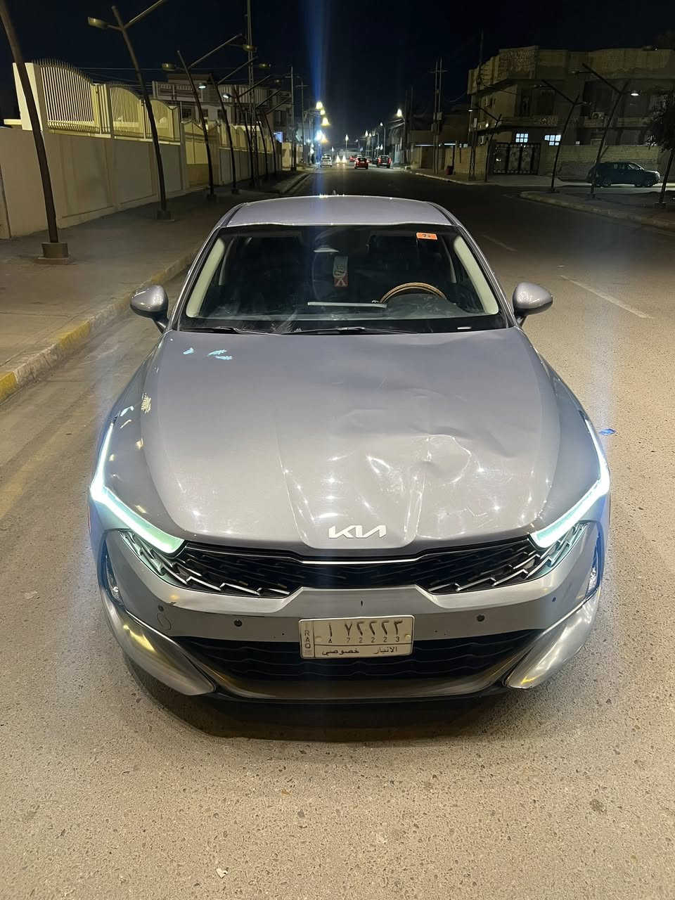 السلام عليكم كي فايف رارد امريكي ٢٠٢٢رقم انبار معوقين المعوق ينطي وكاله خاصه بالسياره مكينه 1600 تيربو جديده كير جديد ماشيه السياره ٧٠ الف ميل بيها ضرر من امريكا ربع جاملغ امامي فقط. وراجع بارد وبالعراق قطعتين كلير تبريد ثلج صدر شركه تخم تاير سياره جاهزه. السعر 130 بيها مجال للشراي  مكاني الفلوجه حي العسكري ***********
