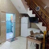 جمعه مباركه بين للبيع في حي الزهراء مساحته 116 متر مربع طابقين واجهته ...