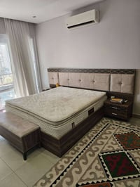 غرفه نوم نفرين تركي 8 قطع بدون دوشك نضيفه جدا   07724473797 0750602066...