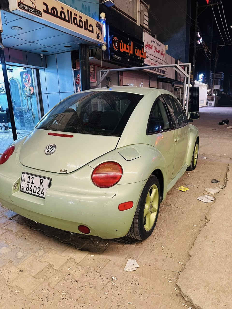 السلام عليكم بيتل للبيع موديل 2000محرك 2000كير وميكنه مكفولات صدر جديد امامي خلفي ادامه كامله للسياره  مناقصه شي سياره بسمي تحويل ثاني يوم ***********
