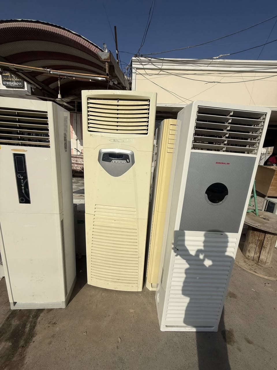 مجمع محسن الشمري
متوفر سبالت باله أستعمال قليل نظافه 100/95 
متوفر عمودي 1 طن الى 2 طن الى 2/50 
متوفر كنتوري  2 طن الى 2/50 الى 3 طن 
ملاحظه كل سبالت 
يجي وياها بوري + مشحون غاز + صيانة الشد 
اسعار مناسب جداا 
البيع فقط نقد كاش 
العنوان الديوانية قضاء عفك قرب الجسر حمام مقابل سيد حسن الياسري 
*********** 

‭0771 829 4595‬
