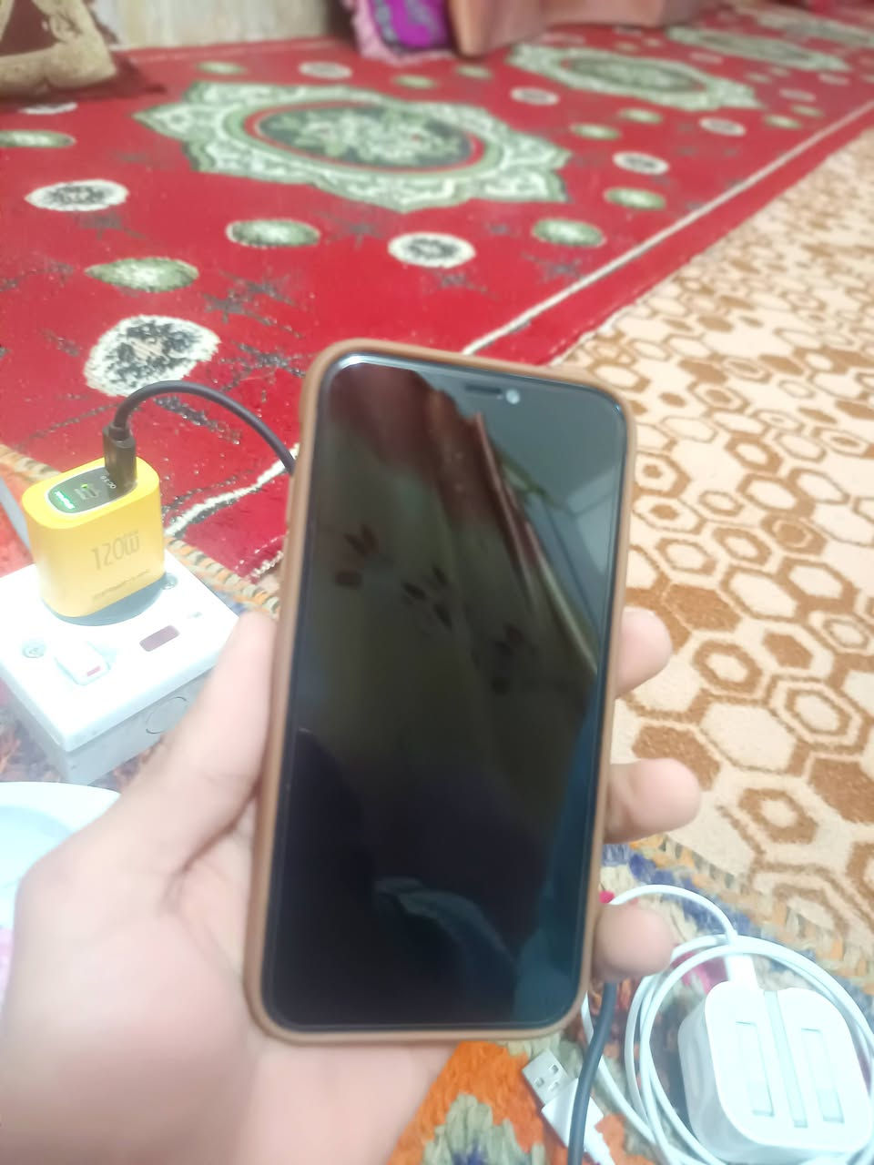 السلام عليكم
ايفون 11عادي ✅

ذاكره 128✅

نموج M✅

مبدل شاشه وبطاريه وكاله 👉✅

نسبه بطاريه 100٪

بقيه كله كفاله وشرط الفحص👉 

جهاز مال جناي 

مكان ديوانية دغاره سعر 180الف 

***********📞
