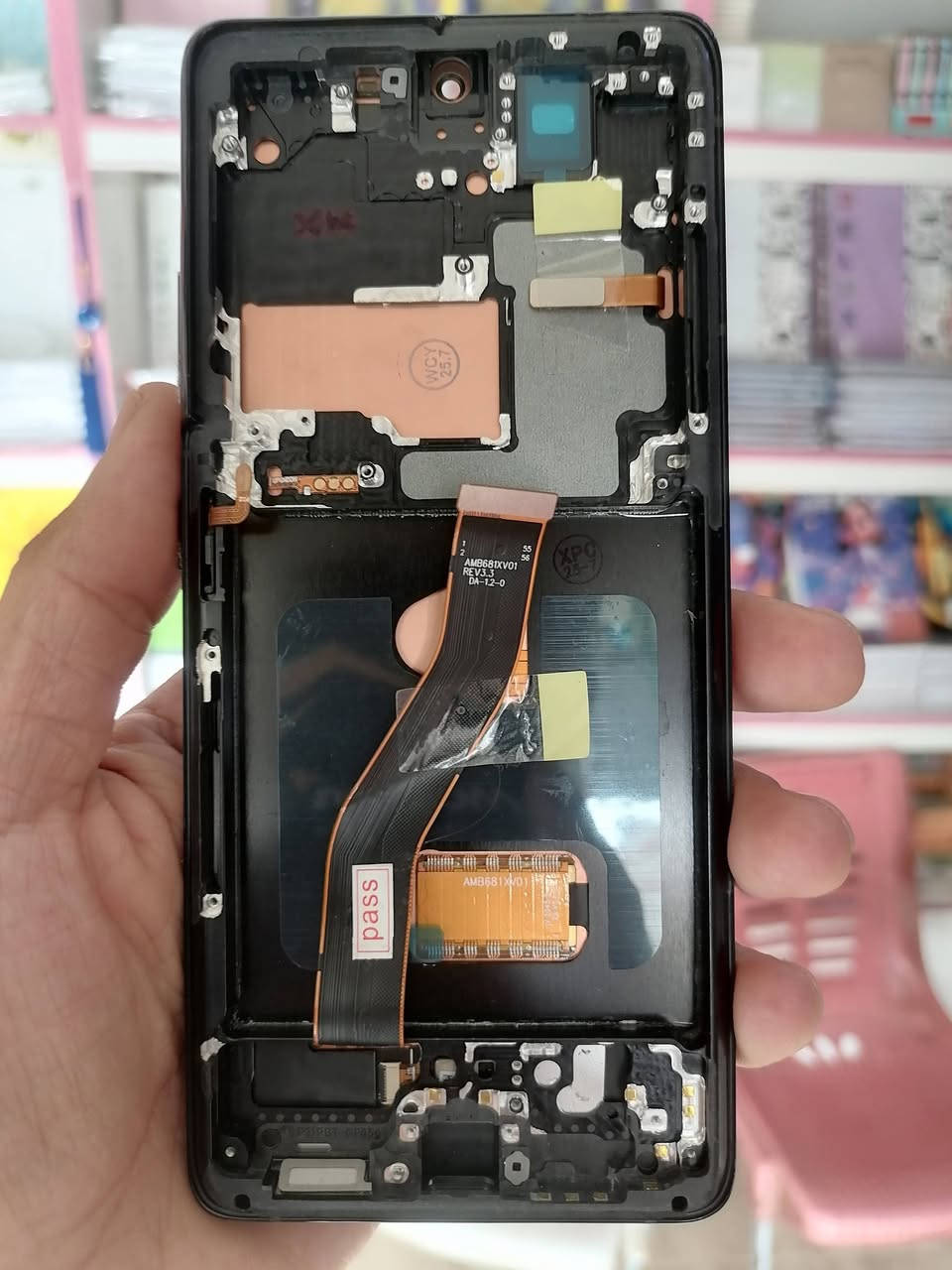 السلام عليكم
شاشتين S21 ultra اصلي وحده تفصيخ جديد والثانيه جديد لوك
اذا اثنينهن احسبهن ب200
اذا وحده 110
*********** متوفر توصيل
