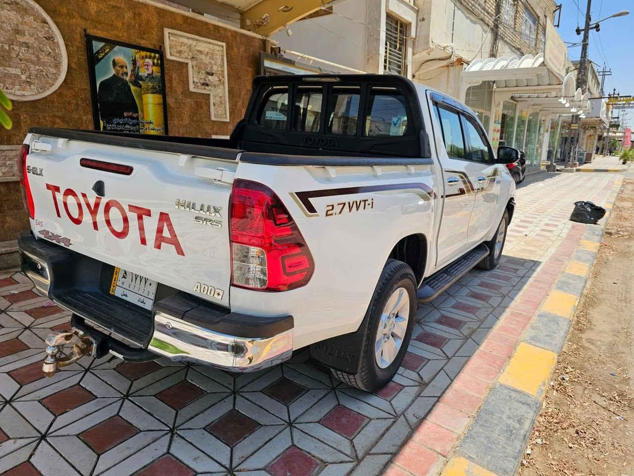 للبيع تيوتا هايلكس 4x4
 وكالة ساز موديل 2019 كامل مواصفات
 كشنات تبريد كير اوتماتيك السياره جديده
 استخدام شخصي رقم بغداد 
 الاتصال *********** ***********

🔴 علق سوف يوصلك الرسائل سعر
