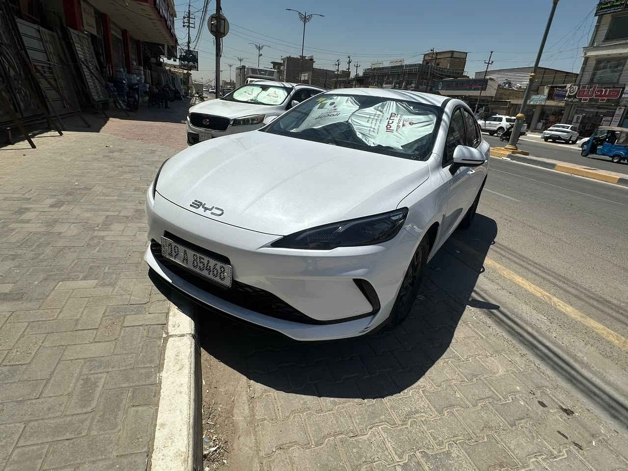 Byd سيل 5 رقم كربلاء موديل 2025
ماشيه 5000  بطارية 55كيلو تانكي 65 لتر 
مكفوله ماعدا هاي الشخطه بالدعاميه شاحن اصلي 8امبير
وباقي مواصفاتها معروفه 
المكان كربلاء السعر 20مليون وبيها مجال ***********
