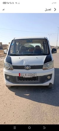 للبيع فاو باص خشفة v80 السيارة مبدل كير ومكينة 7k كورلا  كير اوتوماتيك...