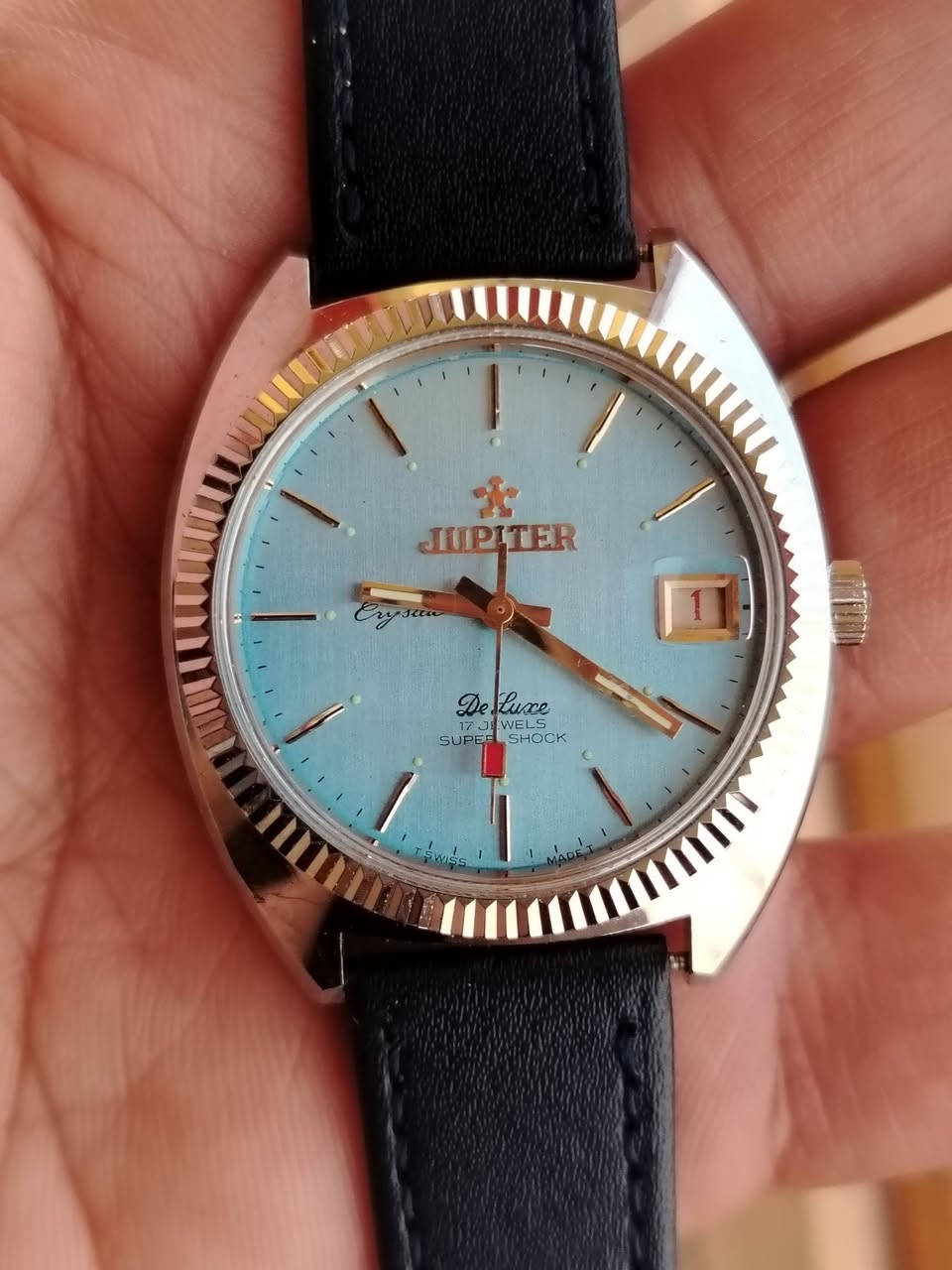 ساعة جوبيتر  JUPITER 
سويسري اصلي انتاج السبعينيات 
نصب تكويك  شهري 
ماكنه ٩٦ / ١٧ حجر  القطر ٣٨ 
السعر 80 الف


**إذا كنت صاحب هذا الإعلان وتريد حذفه لأي سبب، رجاءا أرسل رسالة إلى الدعم الفني**