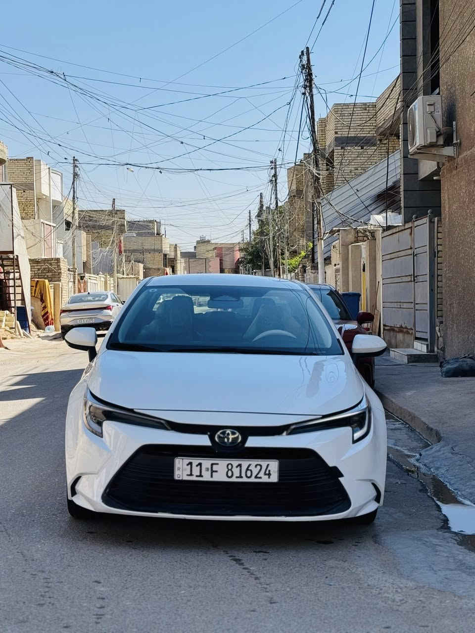 كورلا موديل 24امريكي  السعر 153ماشيه 22حادثه بدون دواخل فقط جاملغ نصه وباب نصه صبغ سونار موجود المكان بغداد البياع تقاطع درويش ***********
