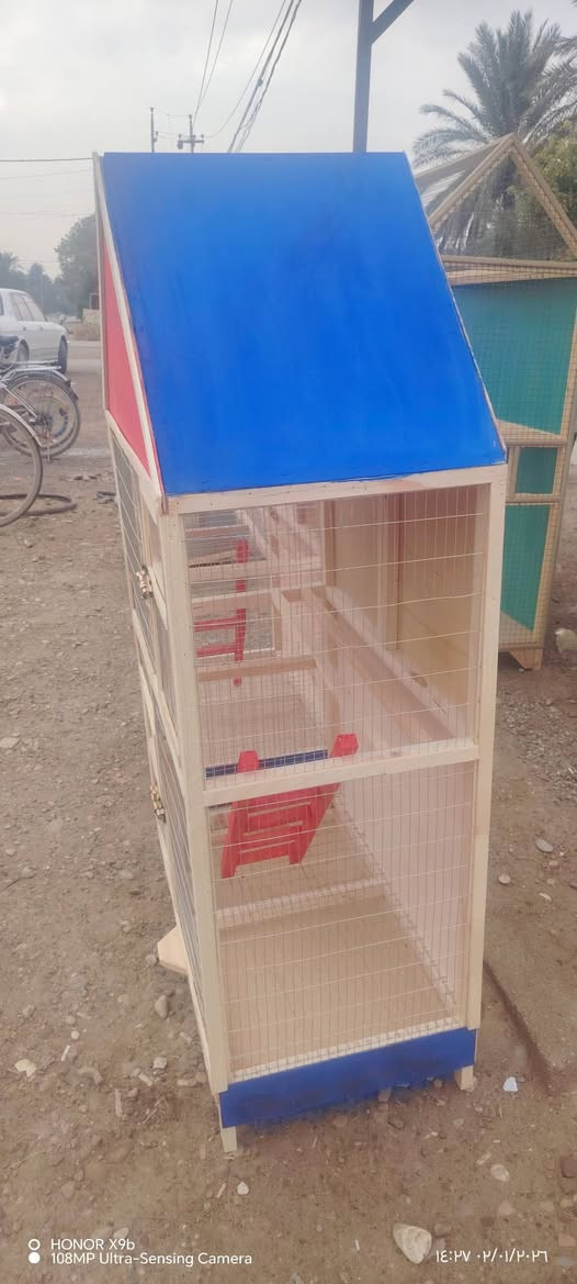 قفص بلابل
سعر 35
ارتفاع 135
عرض 70
نزال 40
موقع ديالى شهربان قرب جسرمهروت
***********
***********
