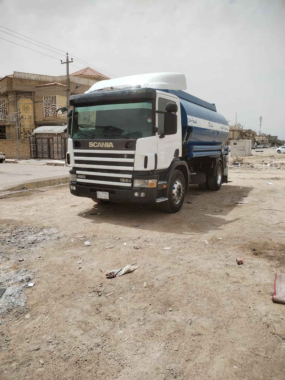 سكانيا الفينيه بصره للبيع جديده تانكي فافون الماني ٦ملم جديد ١٥ طن تخم تاير ويل كب محرك اوربي كير ٣×٣ جاهزه للخير مكان البصره اتصال فقط بدون مراسله ***********
